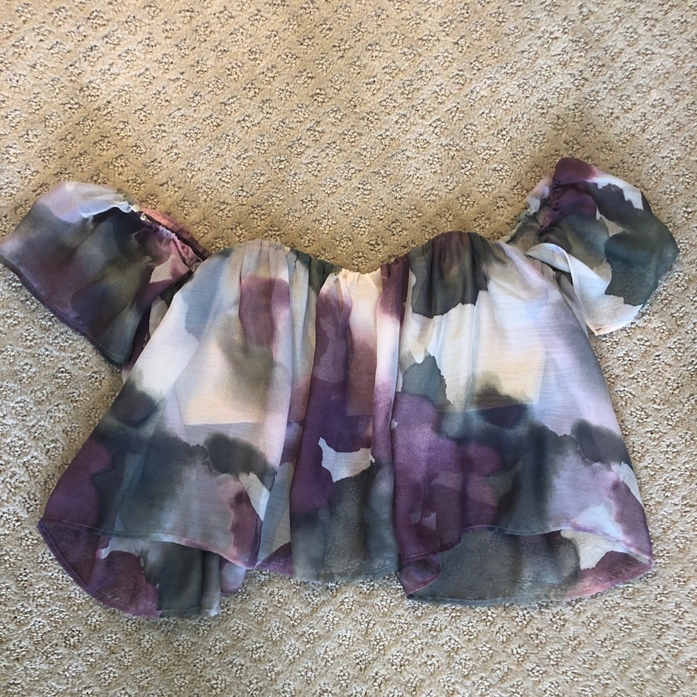 RARE Stone Cold Fox Holy Tube Off The Shoulder top